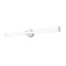 Z-Lite Cooper Vanity, 1-Light, 40 In.W x 4 In.L x 4.75 In.H, Chrome /Frosted 1010-40W-CH-LED - alternate 6
